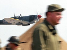 Britský stíhací letoun Spitfire Mk.XVI.