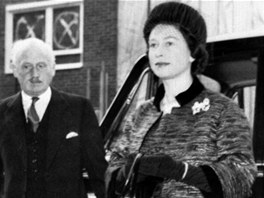 Thotná královna Albta II. (Londýn, íjen 1963)