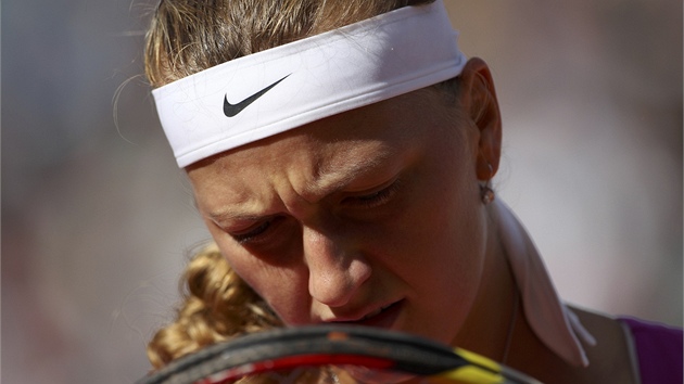 NEJDE TO. Petra Kvitová v semifinále Roland Garros.
