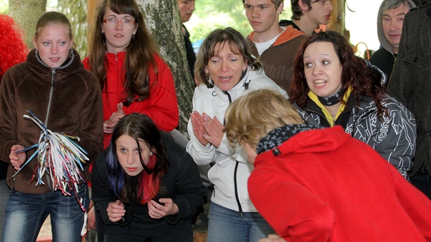 Studenti dvou táborských stedních kol, gymnázia a strojní prmyslovky