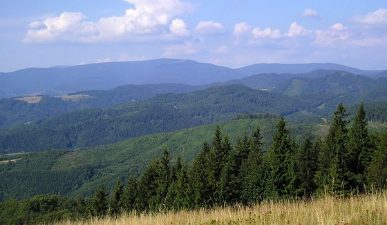 Stolica z hebenovky Slovenského rudohoí