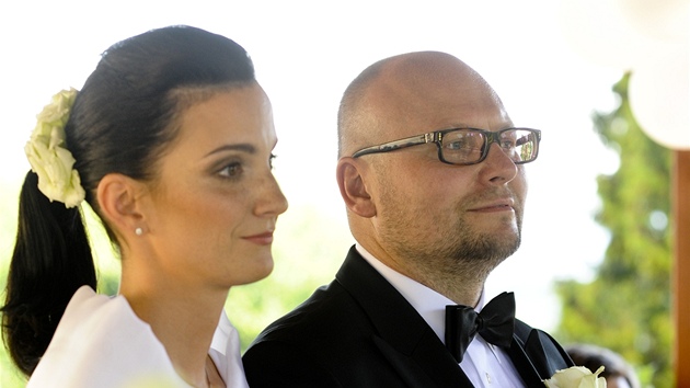 Michaela Maurerová a Milan Koíek si ekli "ano" po deseti letech vztahu.