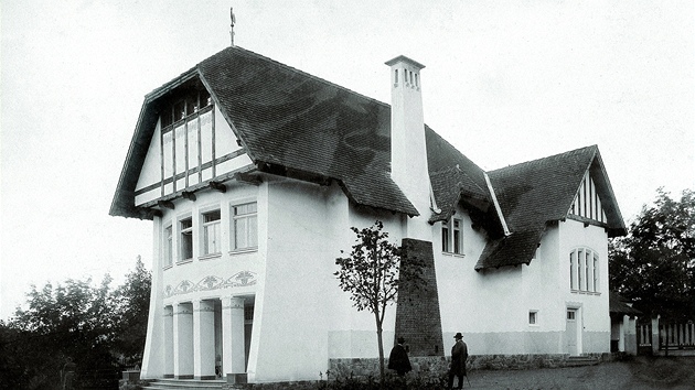 Vila Vendelína Máchy, Bechyn (19021903): objednavatelem vily Vlasta vzniklé...