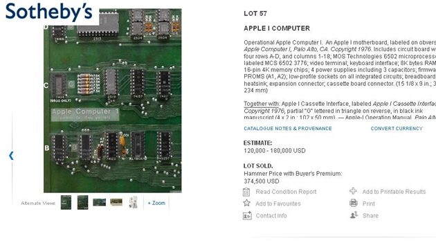Apple I computer Apple I computer