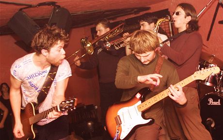 Koncert skupiny Krytof v roce 2002.