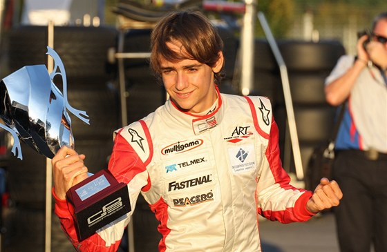 Esteban Gutierrez vyhrál letos svj první závod GP2.