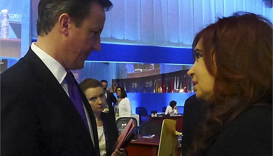Argentinská prezidentka se na summitu G20 stetla s britským premiérem kvli...