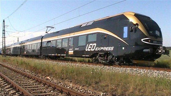 ernoluté vlaky spolenosti LeoExpress.