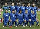 ITLIE. Squadra azzurra ped tvrtfinle Eura proti Anglii.