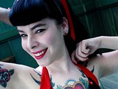 Bettie Page nechala na slench z komunity Suicide Girls nesmazateln otisk.