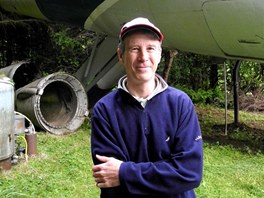 Bruce Campbell z Hillsboro ve stát Oregon v USA bydlí v letounu Boeing 727. 