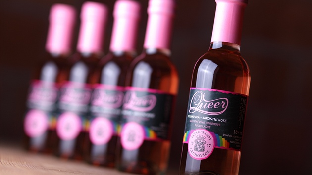Vinné sklepy Lechovice vytvoily speciální edici rových vín pro homosexuály.