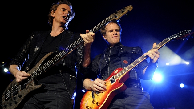 Kapela Duran Duran vystoupila v praské O2 aren (27. ervna 2012).