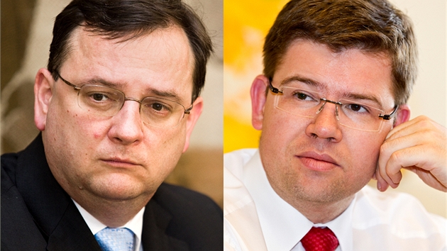 Petr Nečas a Jiří Pospíšil Petr Nečas a Jiří Pospíšil