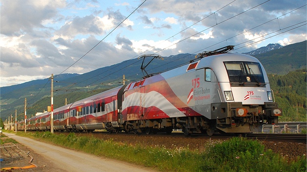 Nejdelí a nejrychlejí vlajka jezdí "vlakem" po Rakousku 