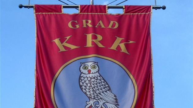 Znakem Krku je sova. Je to historick symbol Atny, eck bohyn moudrosti.