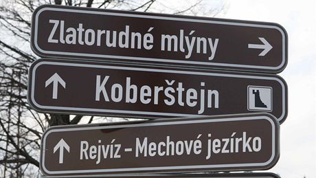 Olomoucký kraj dokoupí dalí ukazatele, které upozorní turisty na zajímavá místa. (Ilustraní snímek)