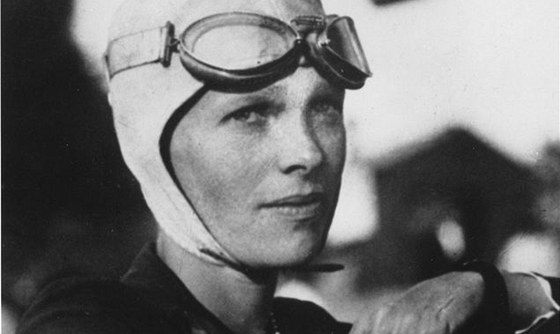 Pilotka Amelia Earhartová