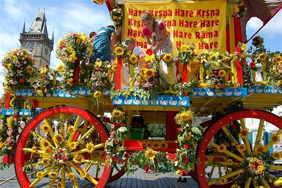 Indický festival voz - Ratha-Yatra