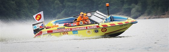 Po dvanácti letech jsou opt vodní záchranái na Orlíku.