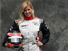 Testovací jezdkyn ruské stáje Marussia María de Villotaová