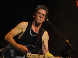 Lou Reed koncertoval 4. ervence 2012 v praskm Divadle Archa.