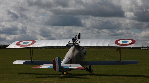 Letecký den Flying Legends v Duxfordu.