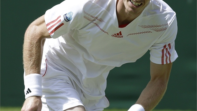 NEJDE TO. Andy Murray v prbhu finálového duelu Wimbledonu proti Rogeru