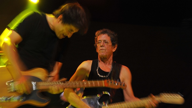 Lou Reed koncertoval 4. ervence 2012 v praském Divadle Archa.