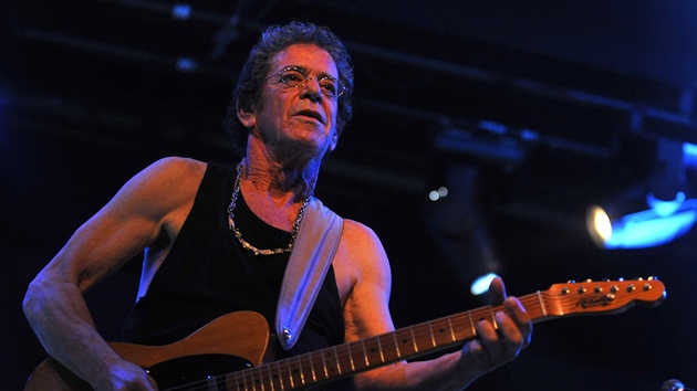 Lou Reed koncertoval 4. ervence 2012 v praském Divadle Archa.