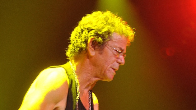 Lou Reed koncertoval 4. ervence 2012 v praském Divadle Archa.