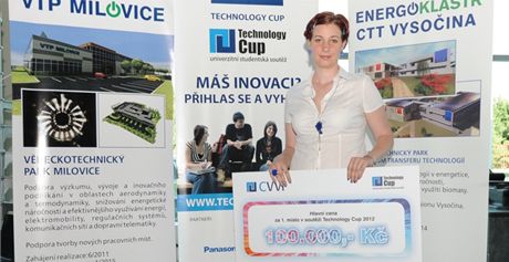 Jana Malinovská se stala vítzkou letoního roníku soute Technology Cup.