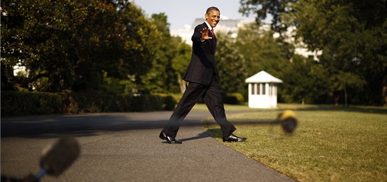 Americký prezident Barack Obama (7. ervence 2012)