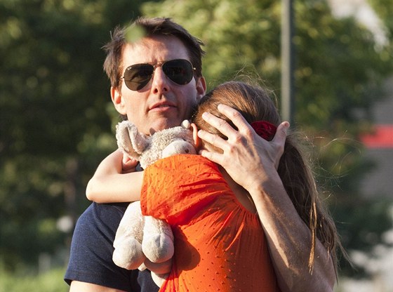 Tom Cruise a jeho dcera Suri