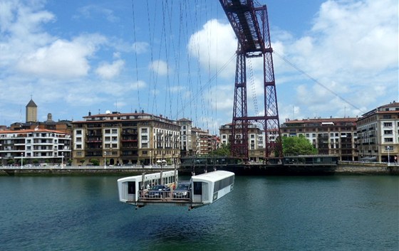 Gondola mostu Puente Colgante de Vizcaya