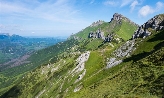 diarska vidla a Havran od Vyného Kopského sedla