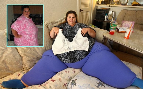 Pauline Potterová zhubla díky sexu 45 kilo.