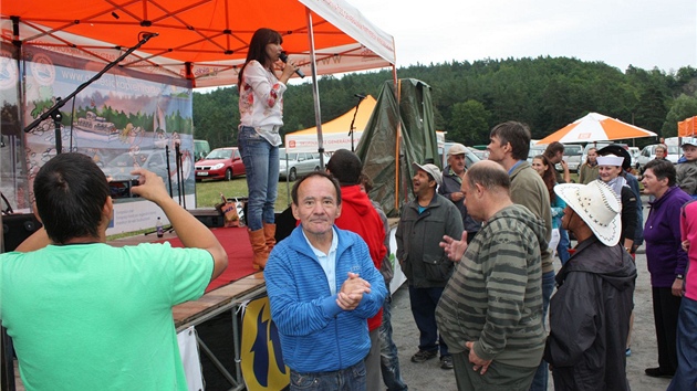 Barevn den na Daleick pehrad s Heidi Jank (15. ervence 2012)