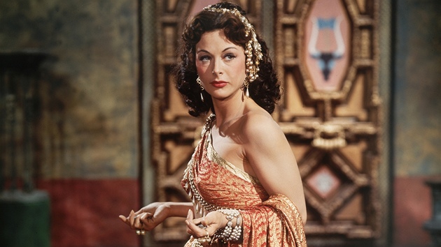 Hereka Hedy Lamarrov v hlavn roli ve filmu Samson a Dalila.