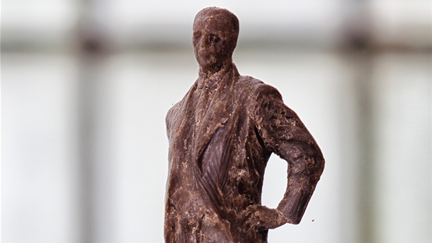 Model nvrhu na sochu starosty Ulricha.