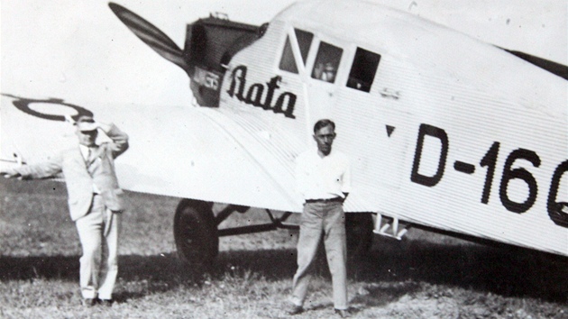 S letadlem Junkers Tom Baa ltal pravideln. Ovem jeden let se mu stal osudnm.