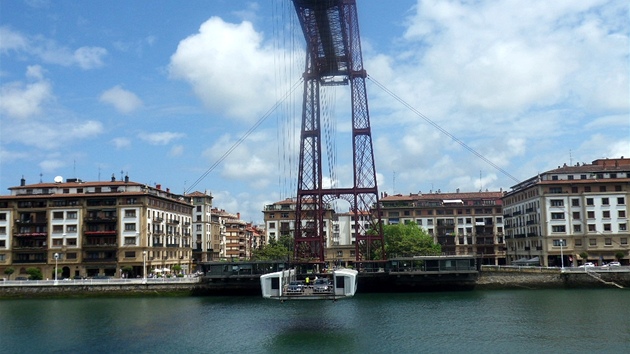 Gondola mostu Puente Colgante de Vizcaya