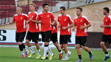 Fotbalisté Plzn poprvé trénovali v Tbilisi. Ilustraní snímek