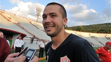 Bývalý plzeský fotbalista Dimitri Tatanavili, který hájí barvy Metalurgu