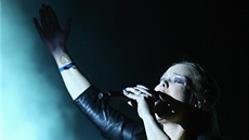 Anette Olzonová ze skupiny Nightwish na festivalu Masters of Rock 2012