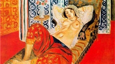Henri Matisse - Odaliska v červených kalhotách Henri Matisse - Odaliska v červených kalhotách