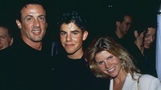 Sage Stallone se svými rodiči Sage Stallone se svými rodiči