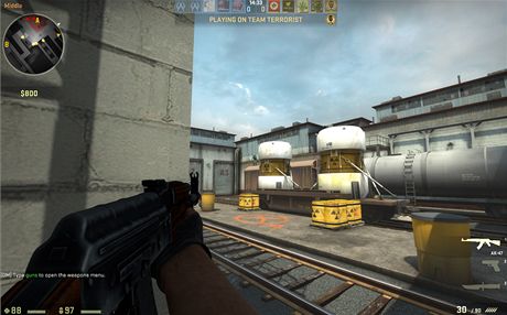 Bdn modely v map de_nuke jsou ukzkou nedostaten kontroly vizuln kvality.