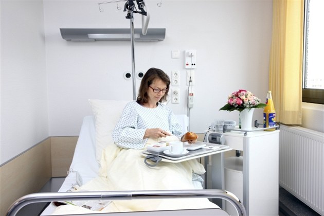Stravování v nemocnici (ilustraní foto)