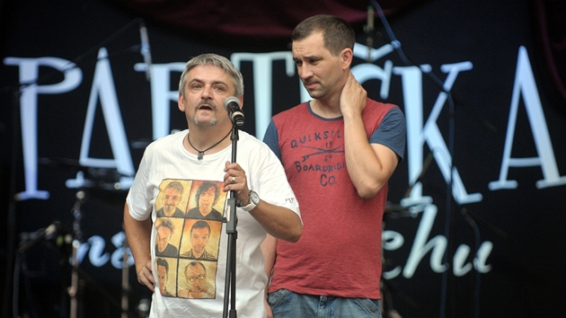 Michal Suchnek a Ondej Sokol a jejich Partika na vzduchu (Konopit, 28. ervence 2012)